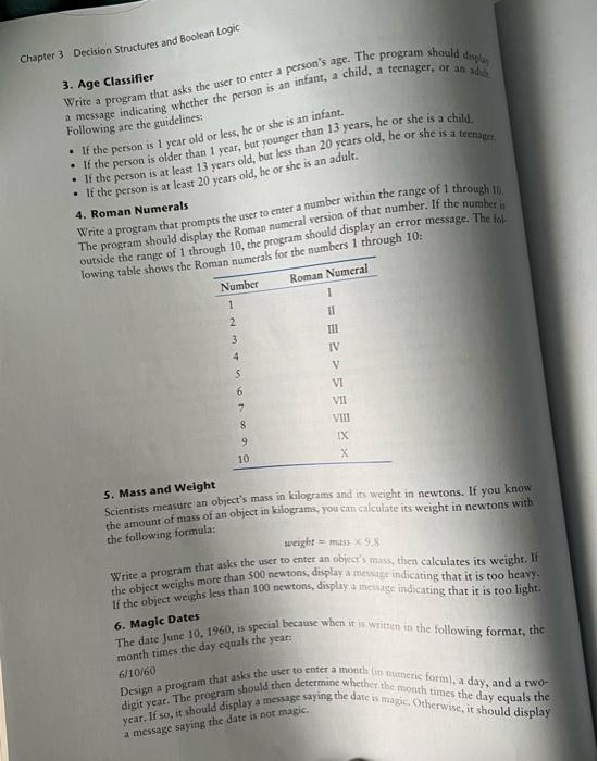 Solved 151 Programming Exercises 4. The following code | Chegg.com