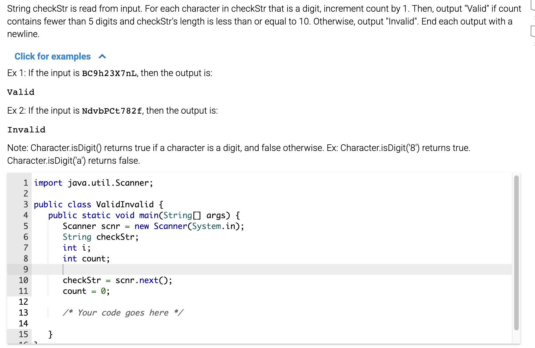 Solved Need some help on finishing this code using Java. | Chegg.com