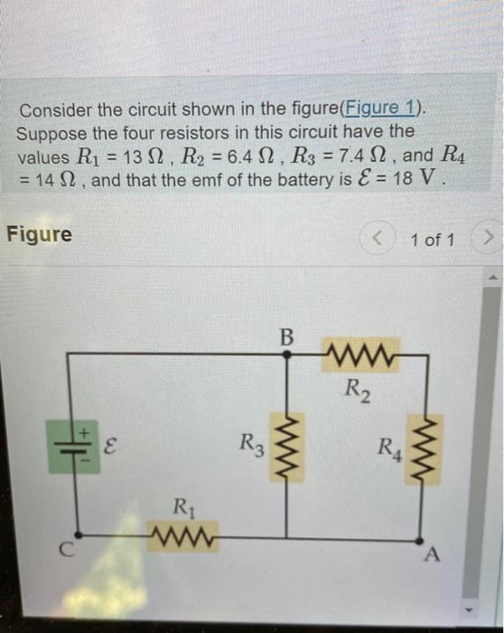 Solved Consider The Circuit Shown In The Figure(Figure 1). | Chegg.com