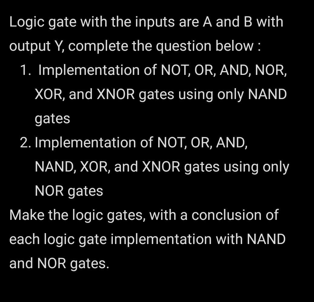 conclusion for logic gates experiment