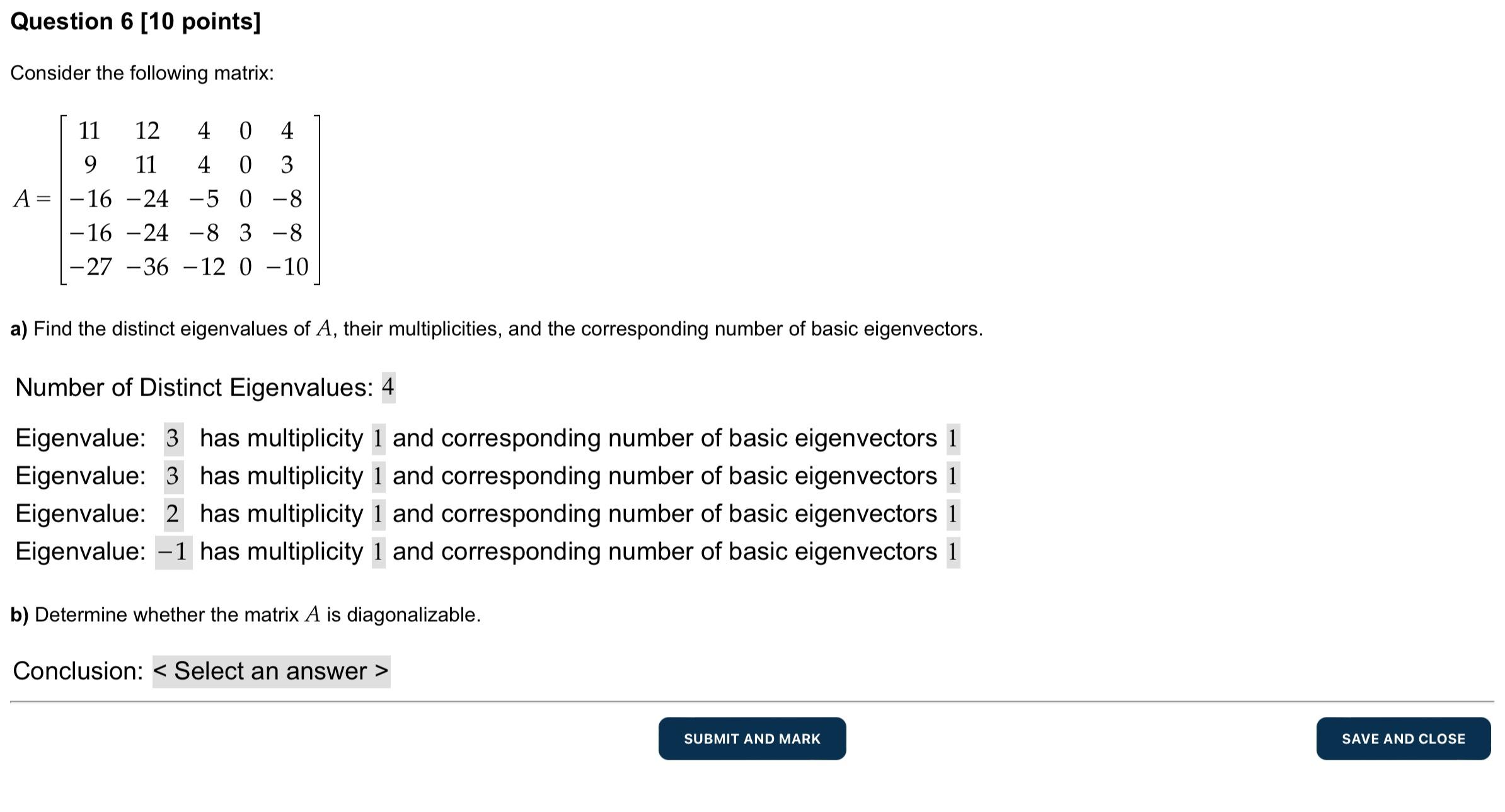 Question 6 [10 ﻿points]Consider The Following | Chegg.com