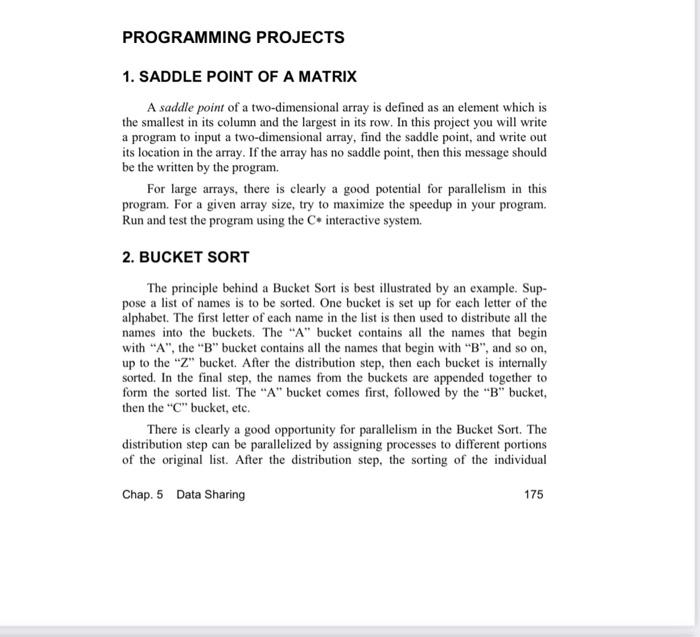 1. SADDLE POINT OF A MATRIX A saddle point of a | Chegg.com