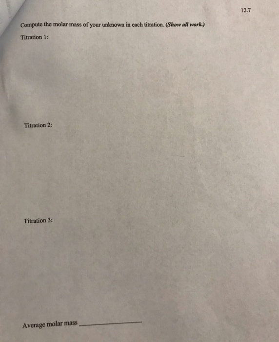 experiment 12 a standardization of a sodium hydroxide solution