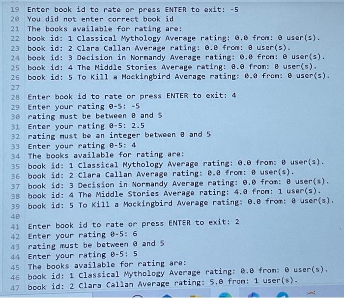 Solved Task 1: Create a Book class that contains the | Chegg.com