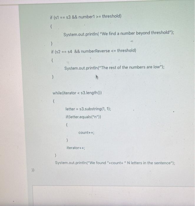 Solved The code has 3 logical errors, identify and explain | Chegg.com