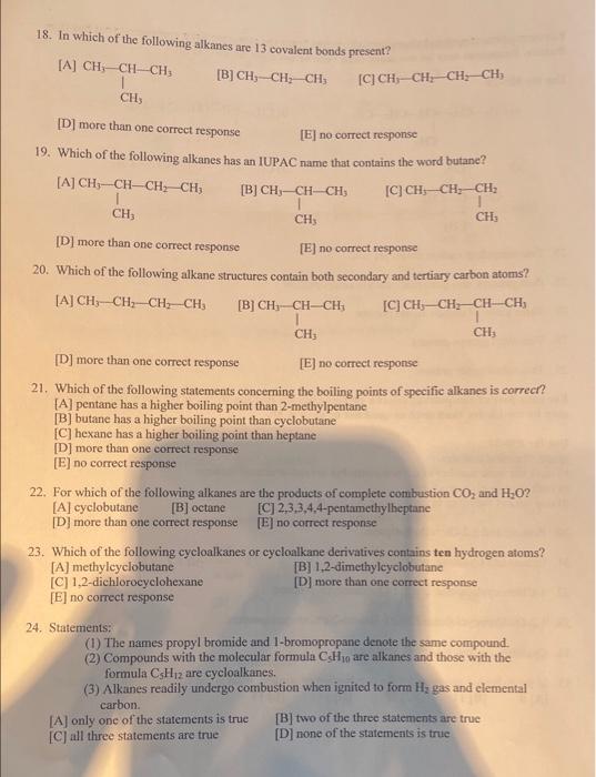 Solved EACH CORRECT ANSWER IS WORTH 1 POINT = 42 POINTS. | Chegg.com