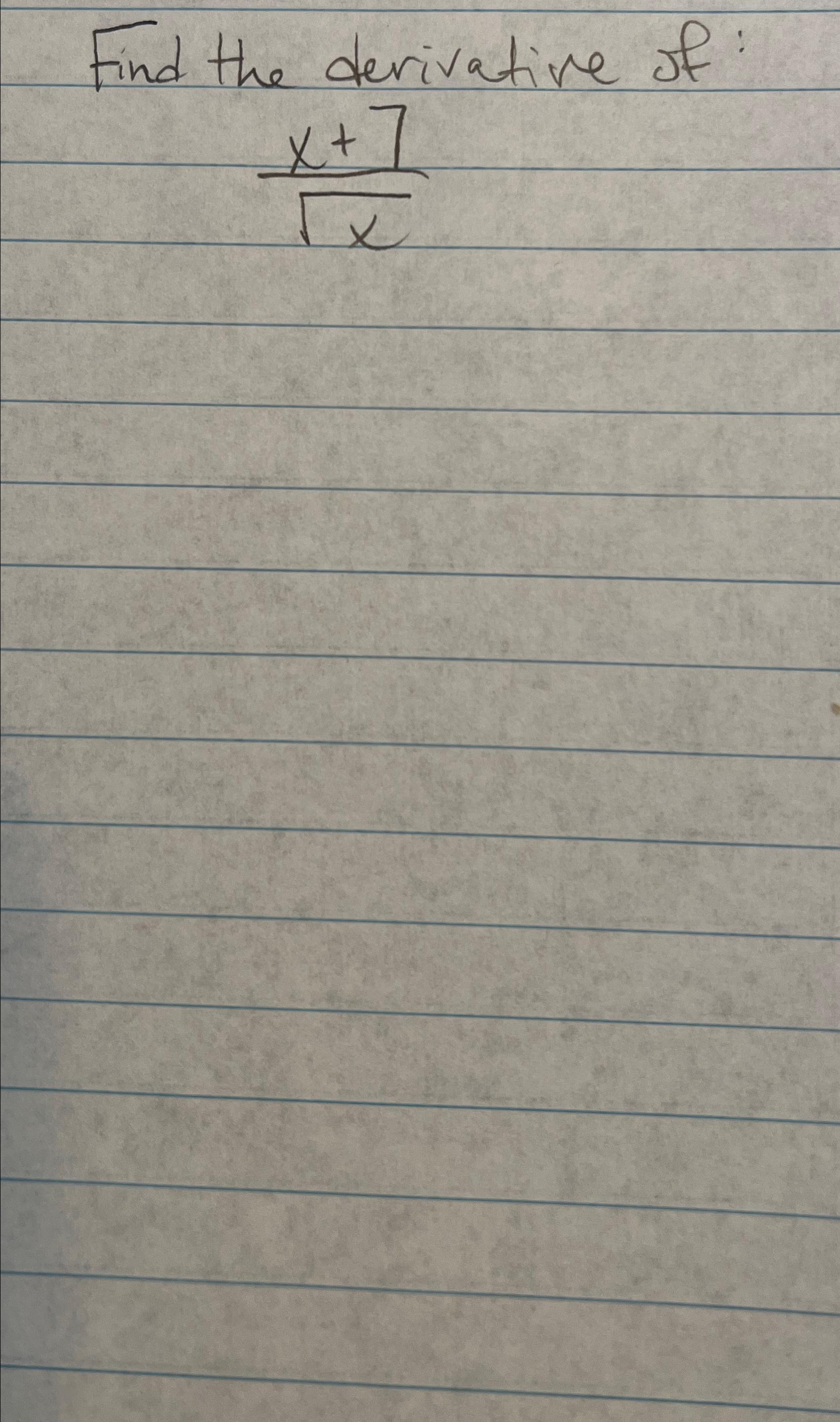 solved-find-the-derivative-of-x-7x2-chegg