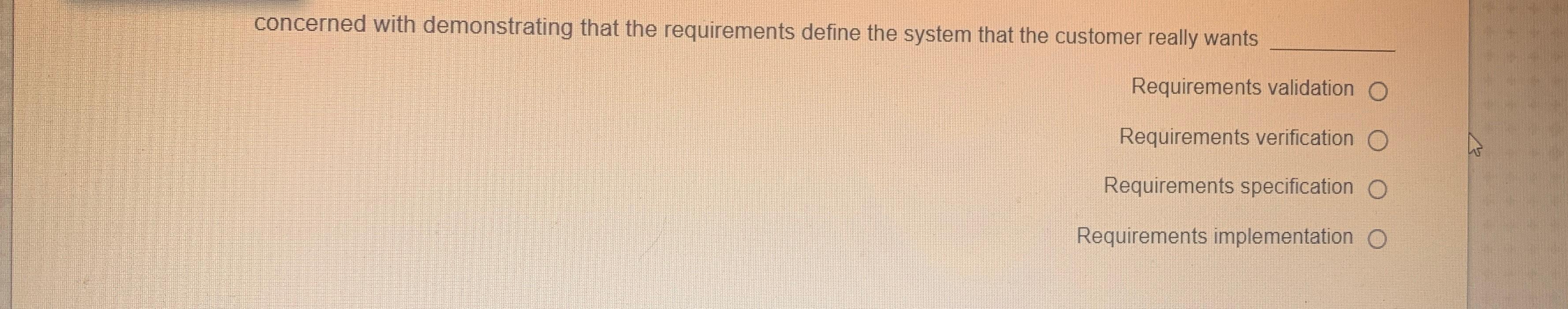 Solved concerned with demonstrating that the requirements | Chegg.com 