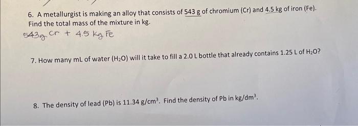 Solved how do you determine if you need to use the molar | Chegg.com