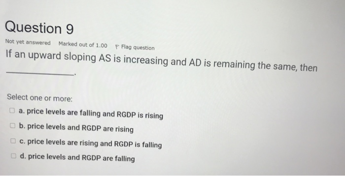 Solved Question 6 Not yet answered Marked out of 1.00 P Flag | Chegg.com