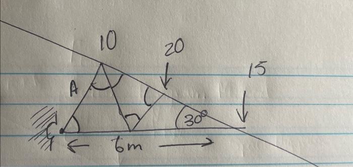 Calculate side A and the missing angles | Chegg.com