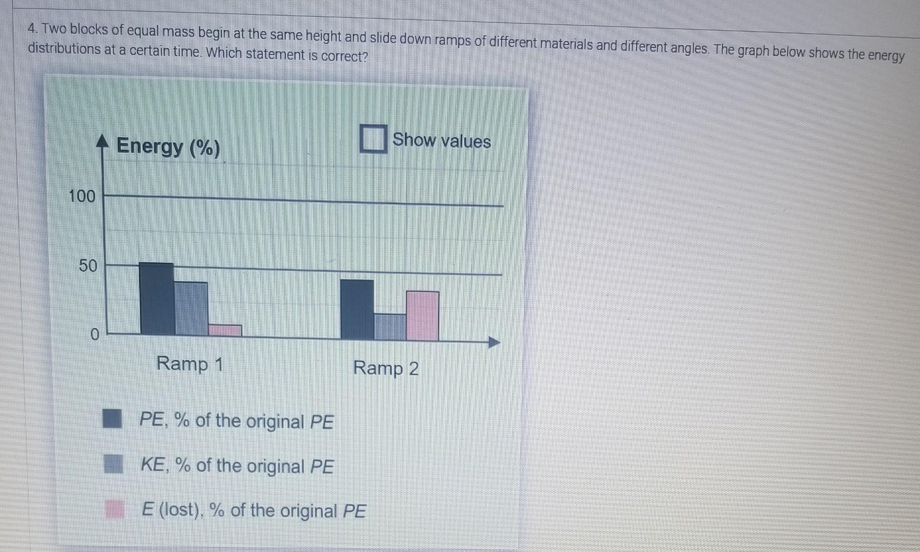 Solved 3. A student conducts an experiment, comparing two | Chegg.com