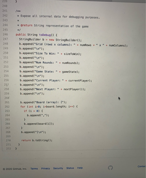 Solved PLS HELP ME WITH THIS JAVA CODE OF GAME X's AND | Chegg.com