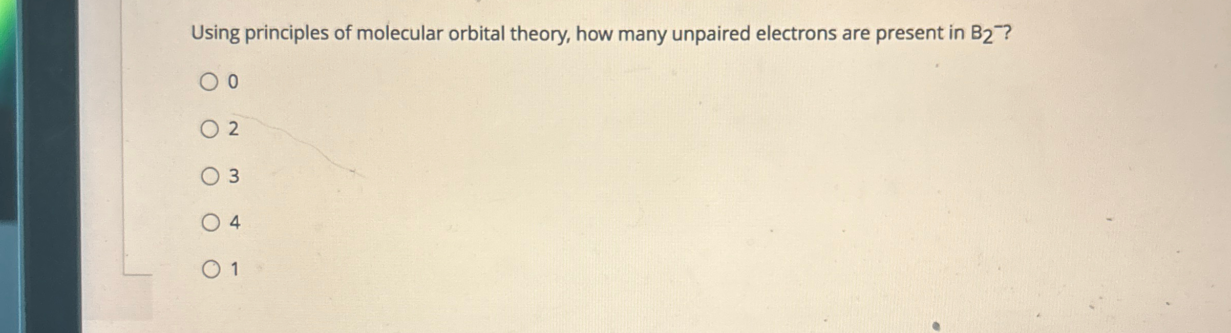 Solved Using principles of molecular orbital theory, how | Chegg.com
