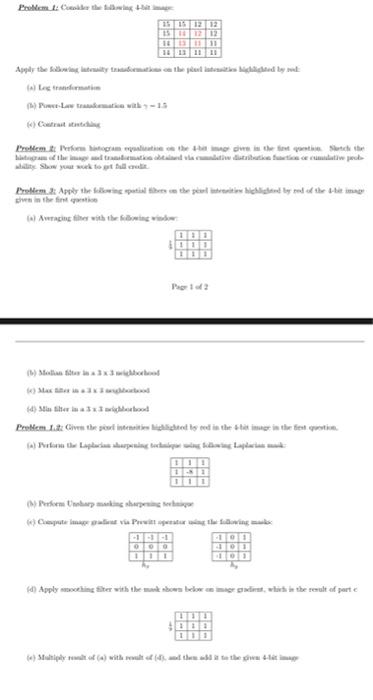 Solved Problem. Cele 2013 BD 100 Apply the one and laterally | Chegg.com