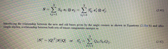 Exercises 1 The Second Order Tensor P Maps Any Ve Chegg Com