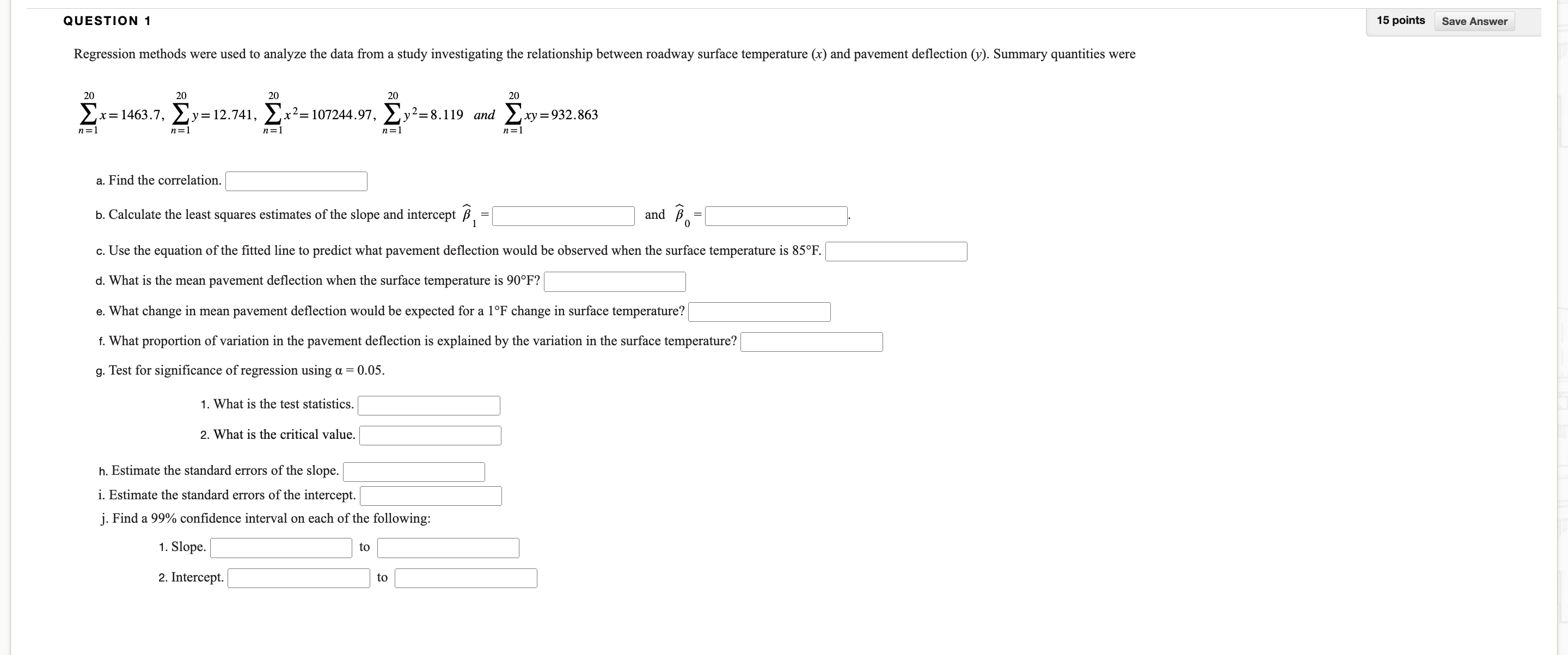 Solved Regression methods were used to analyze the data from | Chegg.com