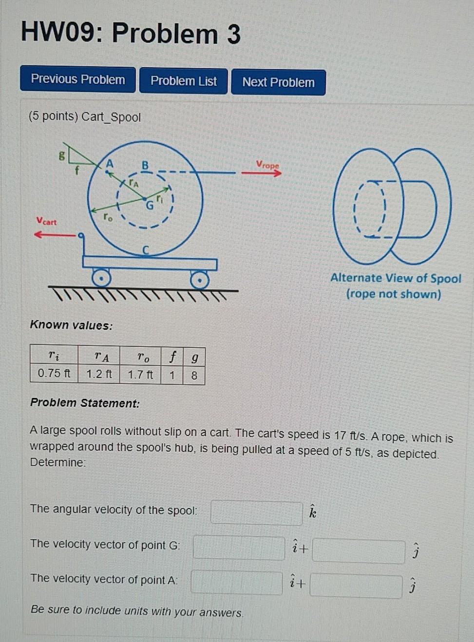 Solved HW09: Problem 3 Previous Problem Problem List Next | Chegg.com