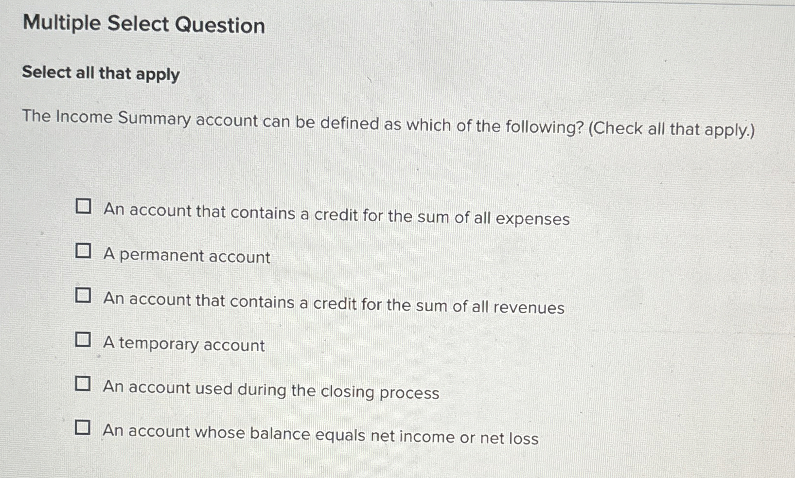 Solved Multiple Select QuestionSelect all that applyThe | Chegg.com