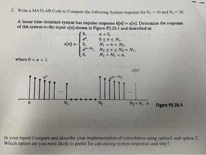 Solved 2. Write a MATLAB Code to Compute the following | Chegg.com