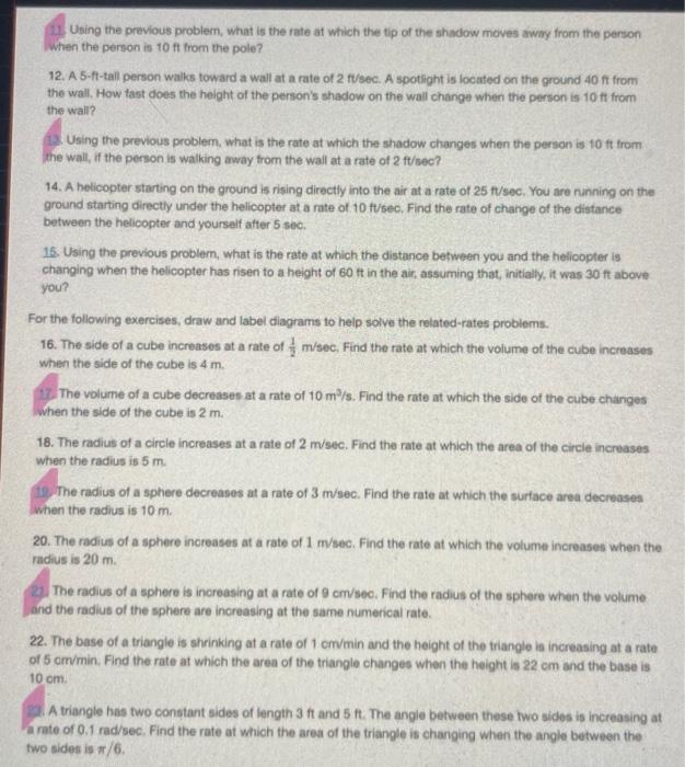 Solved Using the previous problem, what is the rate at which | Chegg.com