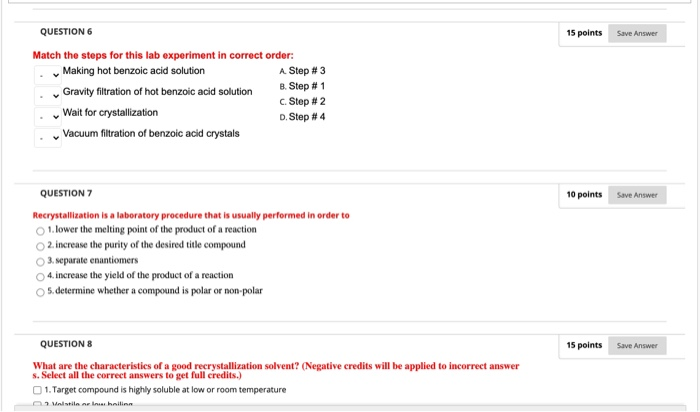 Solved QUESTION 10 points Save Answer Why gravity filtration | Chegg.com