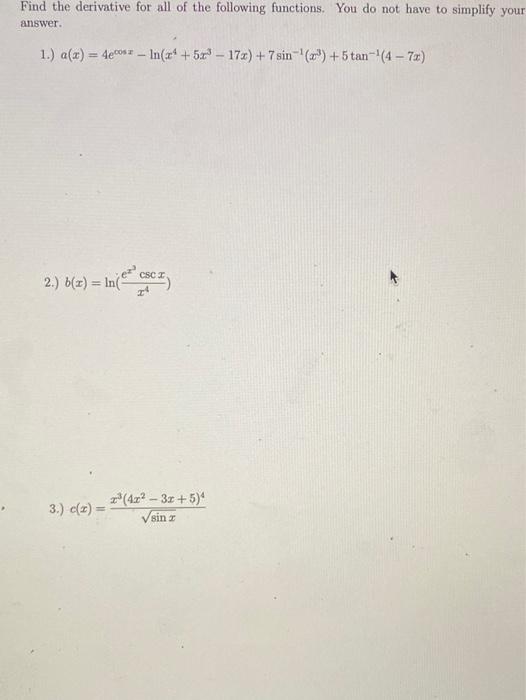 Solved ALL questions MUST be answered correctly. do not dare | Chegg.com