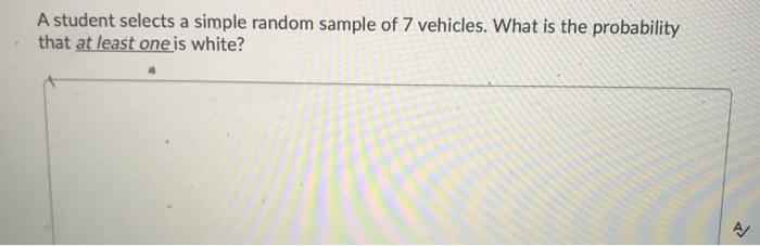 Solved A student selects a simple random sample of 7 | Chegg.com