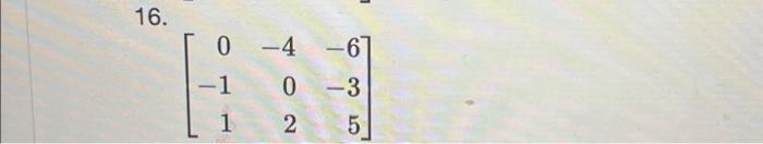 Solved Diagonalize the matrices in Exercises 7-20, if | Chegg.com
