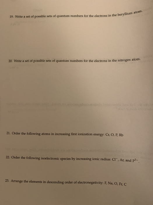 Solved 15. Write the full and abbreviated electron | Chegg.com