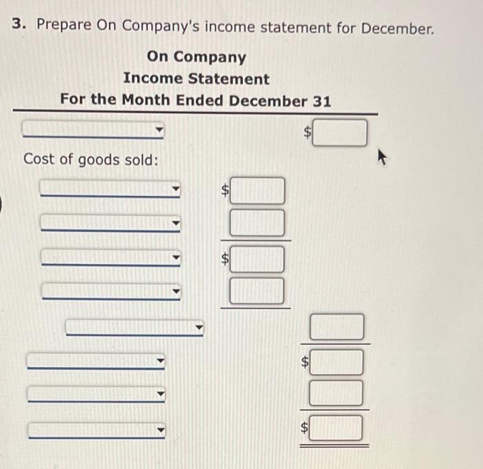 SOLVED DIRECT MATERIALS INVENTORY DECEMBER 1 visual data 8