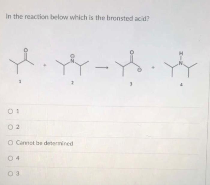 Solved In The Reaction Below Are The Products Or Reactants 7307