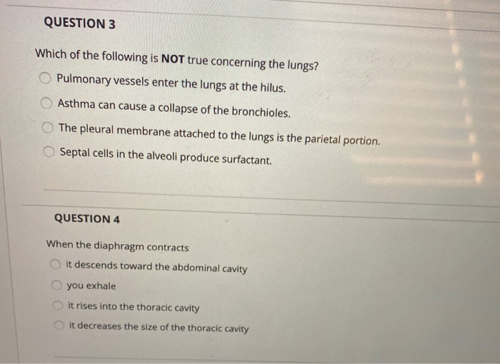 Solved QUESTION 1 The nose warms air moistens air O filters