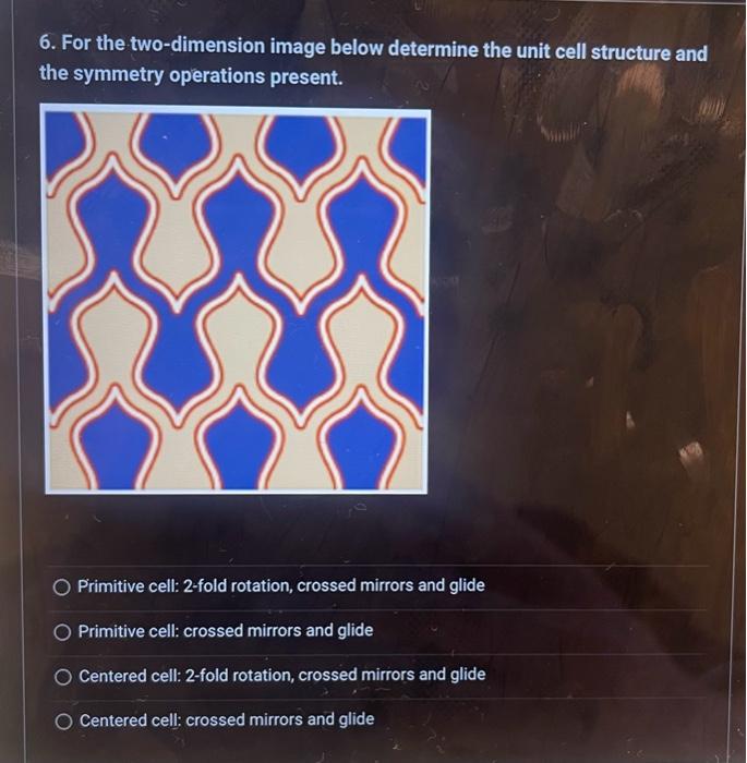 Solved 5. For the two-dimension image below determine the | Chegg.com