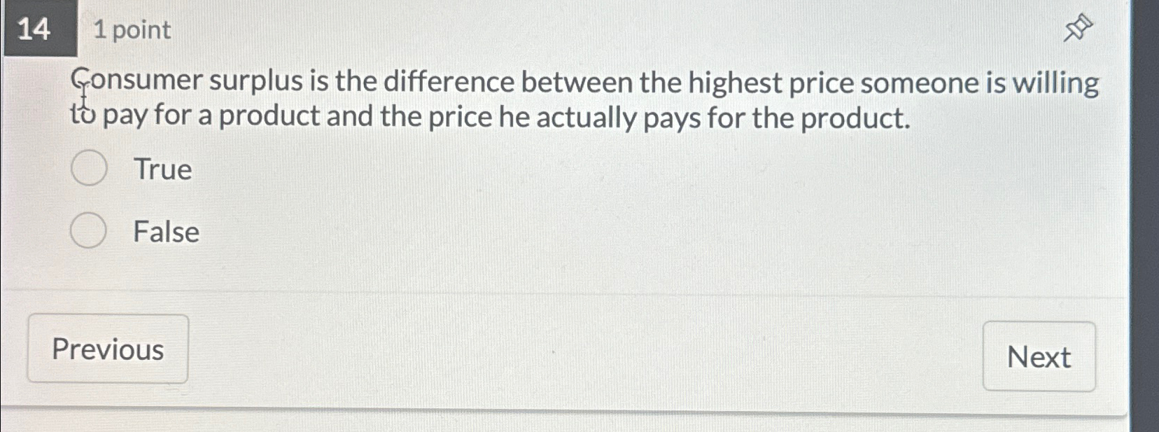 Solved 141 ﻿pointGonsumer surplus is the difference between | Chegg.com