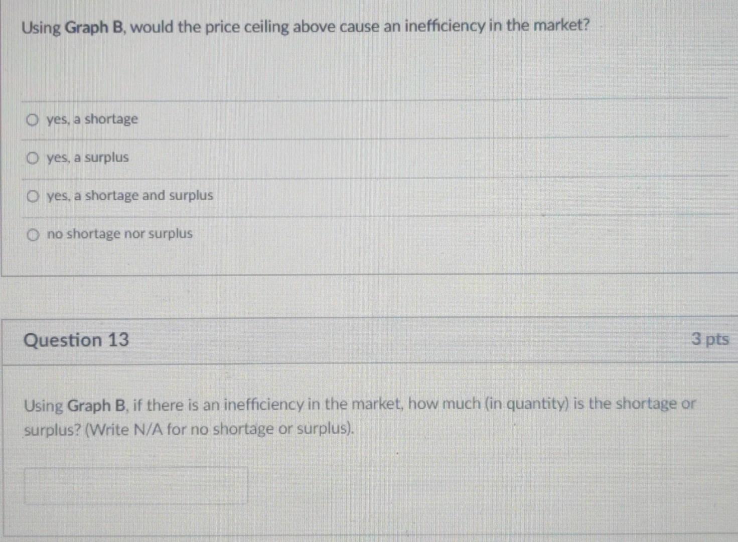 Solved Graph B Use the graph below to answer Questions 10 | Chegg.com