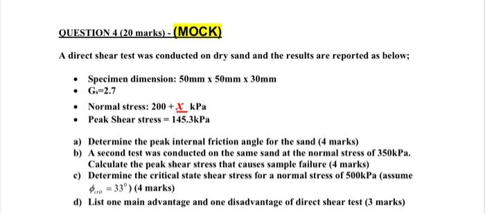 Solved Question 1 - Multiple Choice Questions (Mark = 1 X 10 | Chegg.com