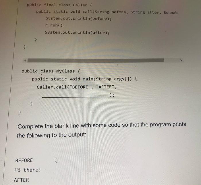 Solved Consider the following code in Java 8: public | Chegg.com