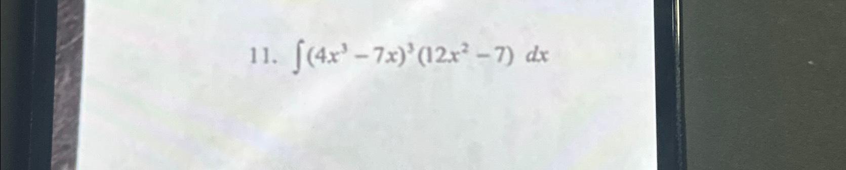 2x 7 )( 4x 3 )= 112