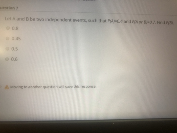 Solved Let A And B Be Two Independent Events, Such That P | Chegg.com