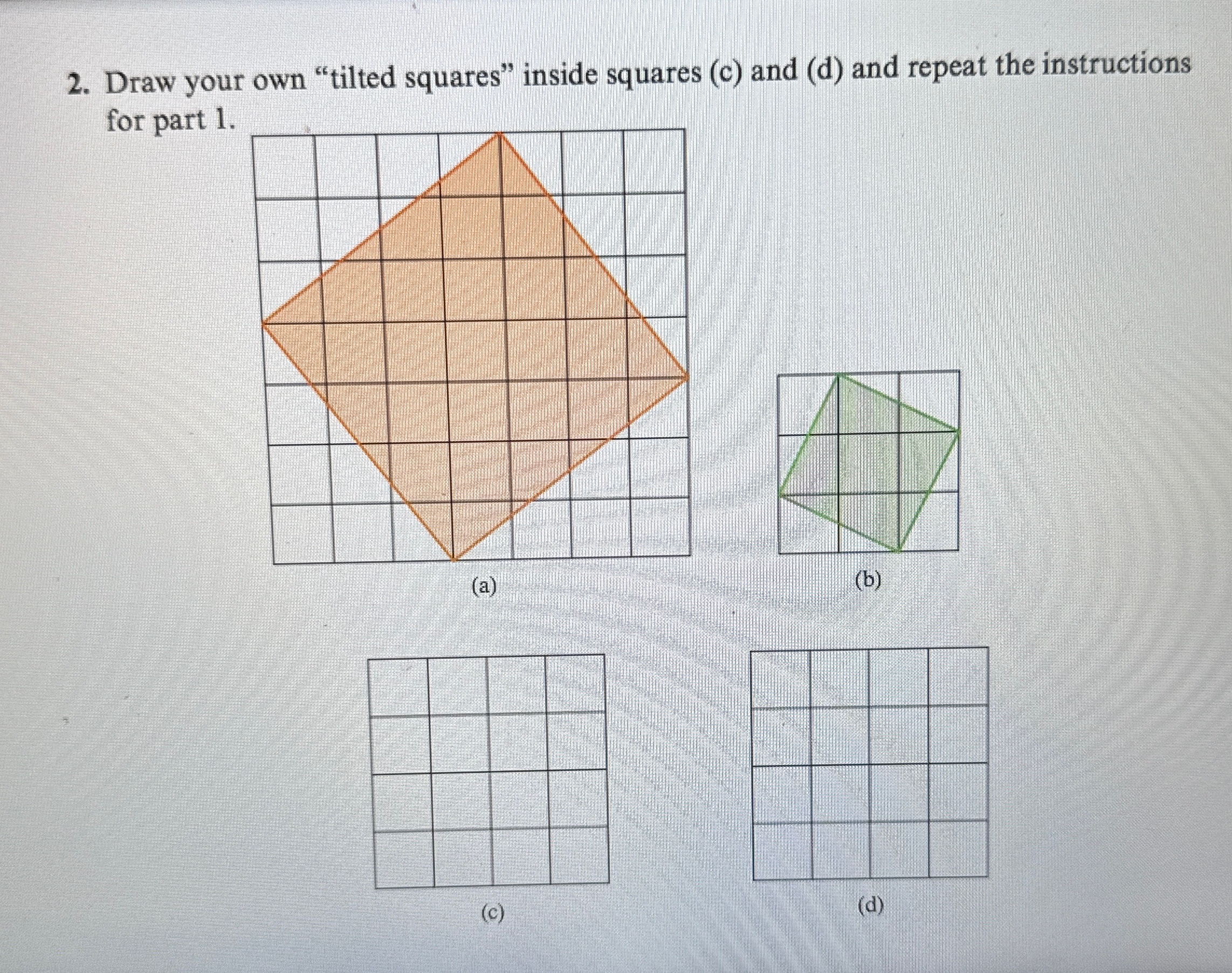 Solved Draw your own 