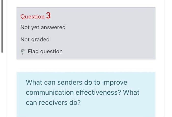 Solved Question 3 Not yet answered Not graded P Flag Chegg com