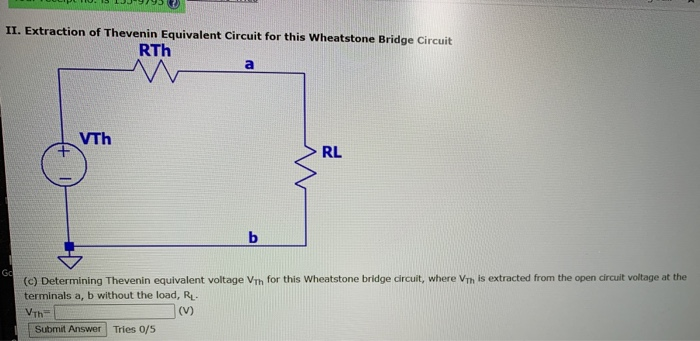 Solved Part B. Wheatstone Bridge Circuit With A Current | Chegg.com