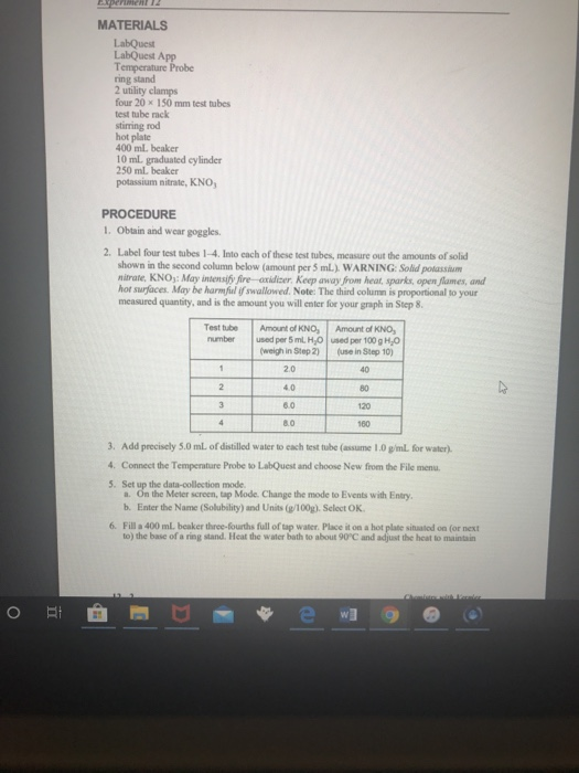 12 MATERIALS LabQuest LabQuest App Temperature Probe