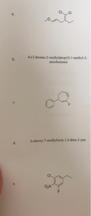 Solved B. 4-(1-bromo-2-methylpropyl)-1-methyl-2- | Chegg.com