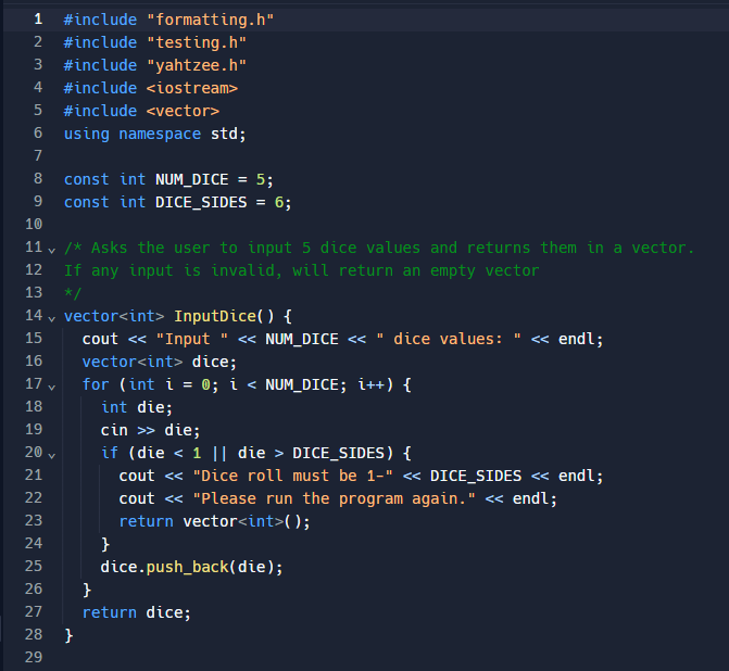 Solved /∗ Main function offers the user a menu choice | Chegg.com