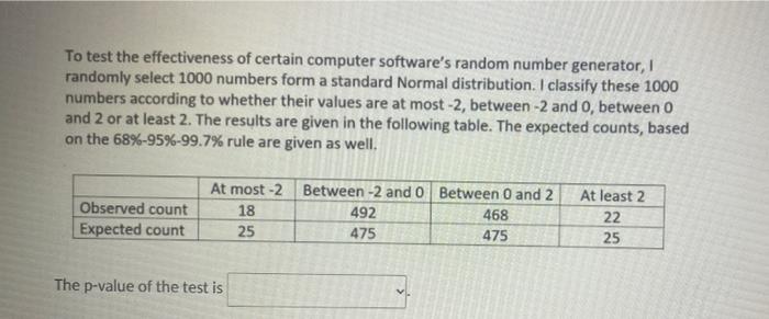 Solved To test the effectiveness of certain computer | Chegg.com