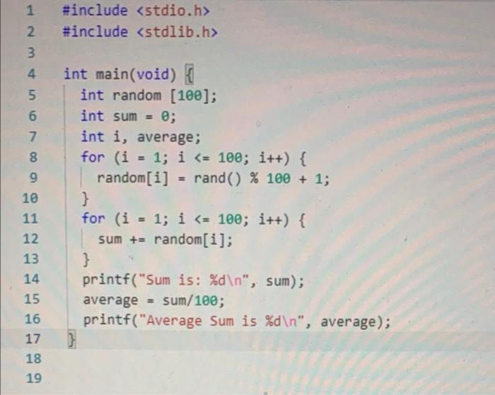 Solved Convert The C Program To RISC-V Assembly Code And Use | Chegg.com