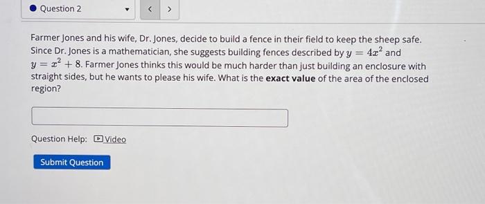 Solved Farmer Jones and his wife, Dr. Jones, decide to build | Chegg.com
