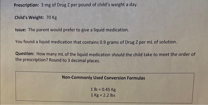 Kgs per outlet pound